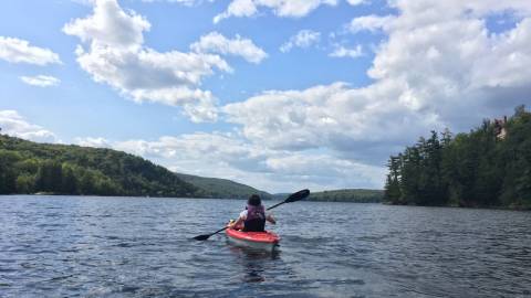 Kayaking - Lac Meech